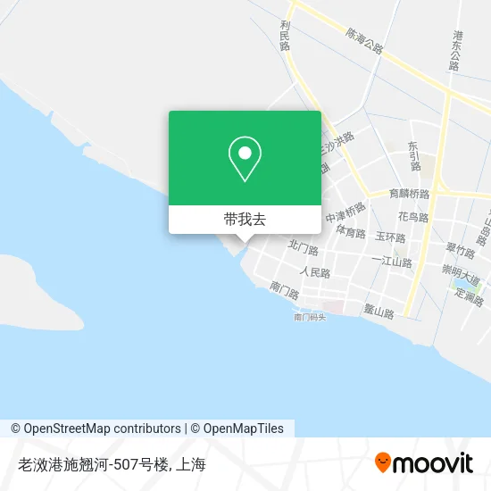 老滧港施翘河-507号楼地图