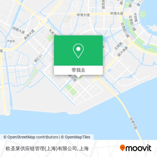 欧圣莱供应链管理(上海)有限公司地图