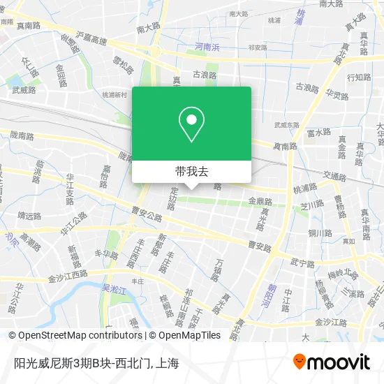 阳光威尼斯3期B块-西北门地图