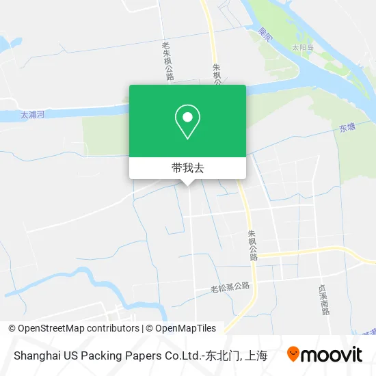 Shanghai US Packing Papers Co.Ltd.-东北门地图