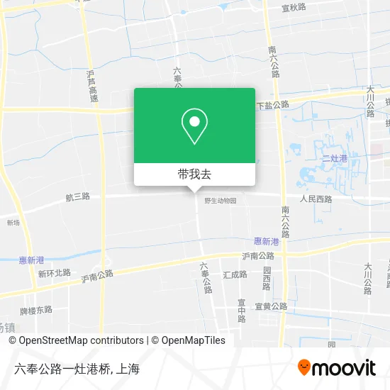六奉公路一灶港桥地图