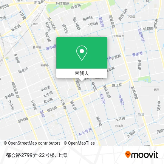 都会路2799弄-22号楼地图