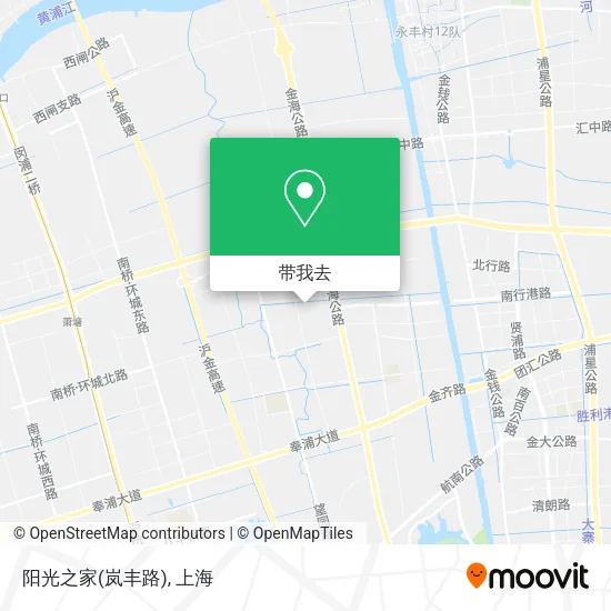 阳光之家(岚丰路)地图