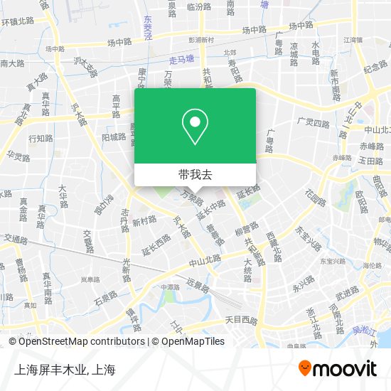 上海屏丰木业地图