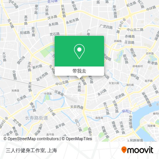 三人行健身工作室地图
