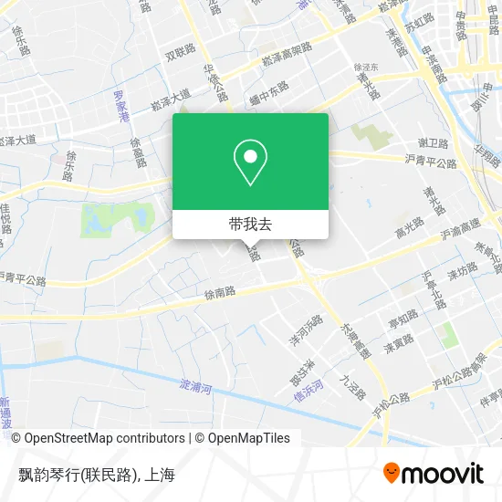 飘韵琴行(联民路)地图