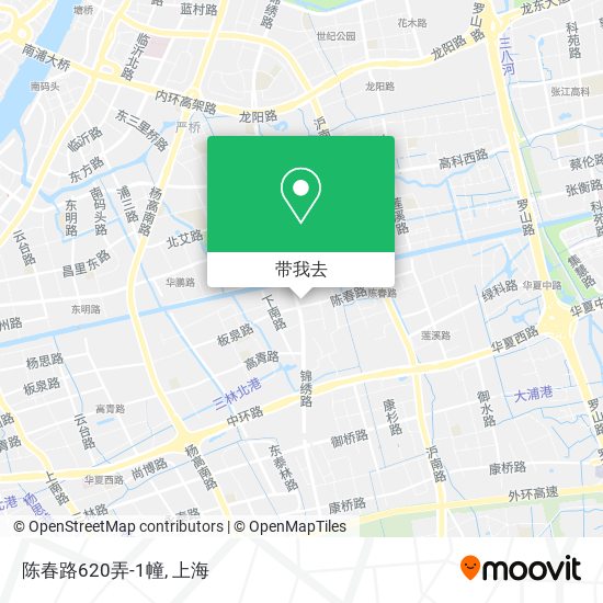 陈春路620弄-1幢地图