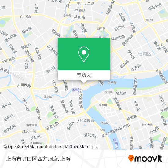 上海市虹口区四方烟店地图