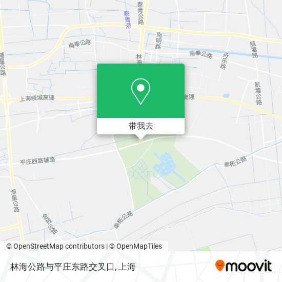 林海公路与平庄东路交叉口地图