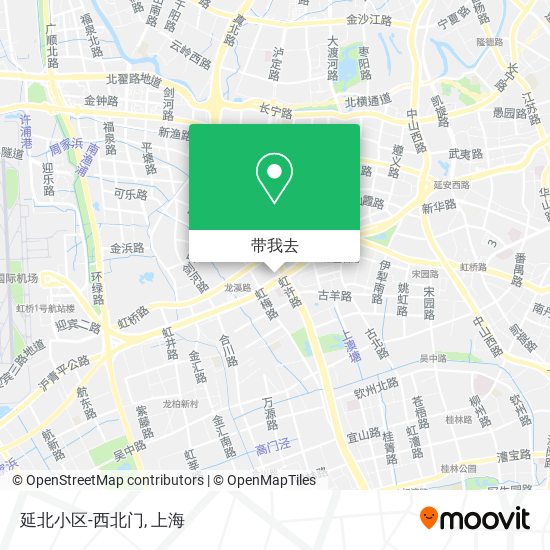 延北小区-西北门地图