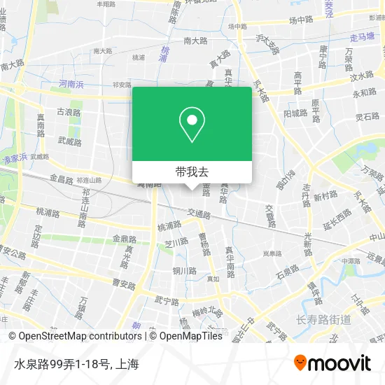水泉路99弄1-18号地图