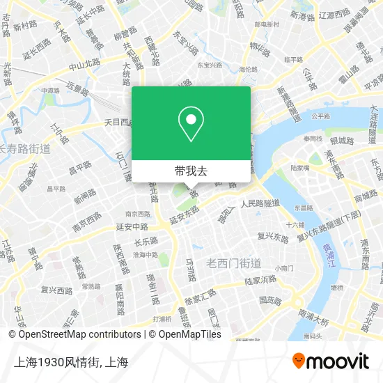 上海1930风情街地图