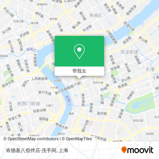 肯德基八佰伴店-洗手间地图