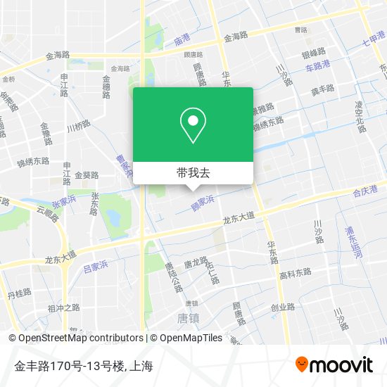 金丰路170号-13号楼地图