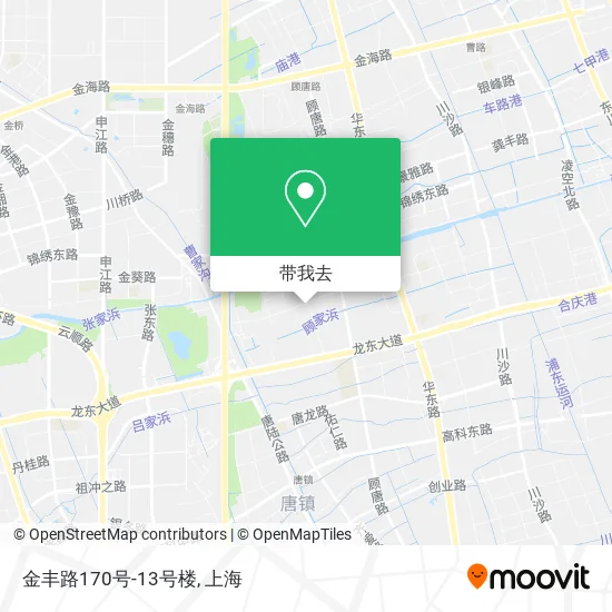 金丰路170号-13号楼地图