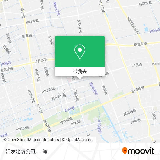 汇发建筑公司地图