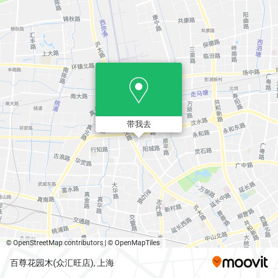 百尊花园木(众汇旺店)地图