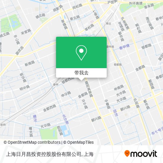 上海日月昌投资控股股份有限公司地图