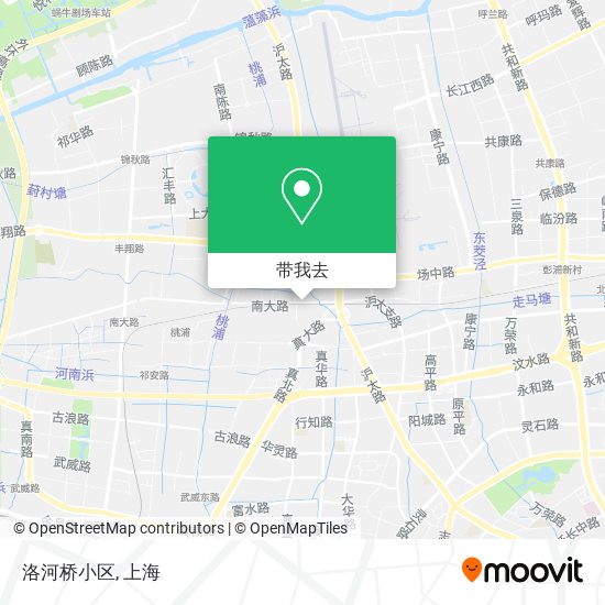 洛河桥小区地图