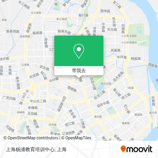 上海杨浦教育培训中心地图