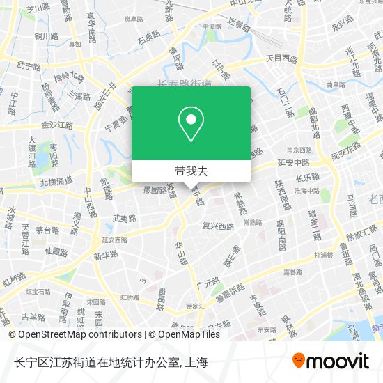 长宁区江苏街道在地统计办公室地图