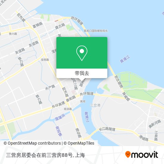 三营房居委会在前三营房88号地图