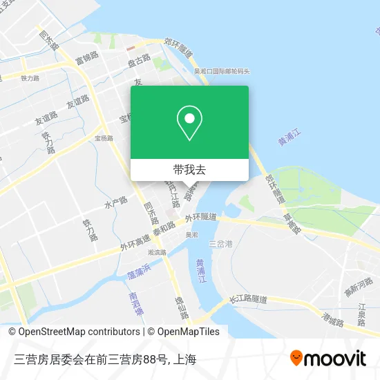 三营房居委会在前三营房88号地图