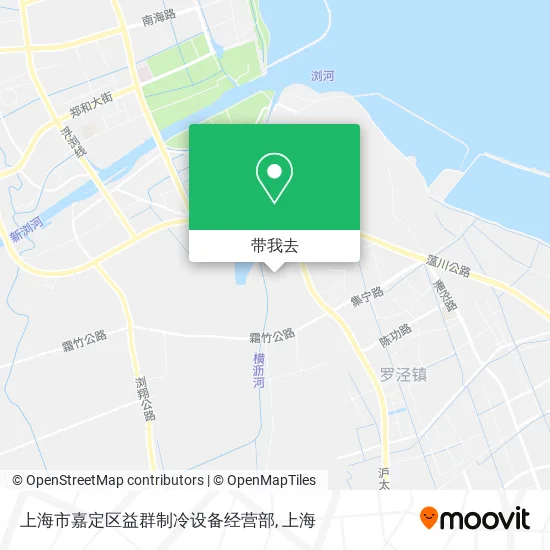 上海市嘉定区益群制冷设备经营部地图