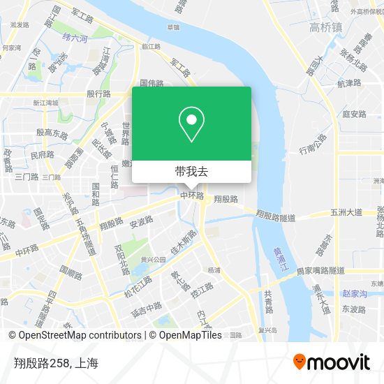 翔殷路258地图