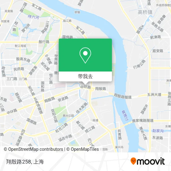 翔殷路258地图