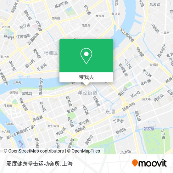 爱度健身拳击运动会所地图