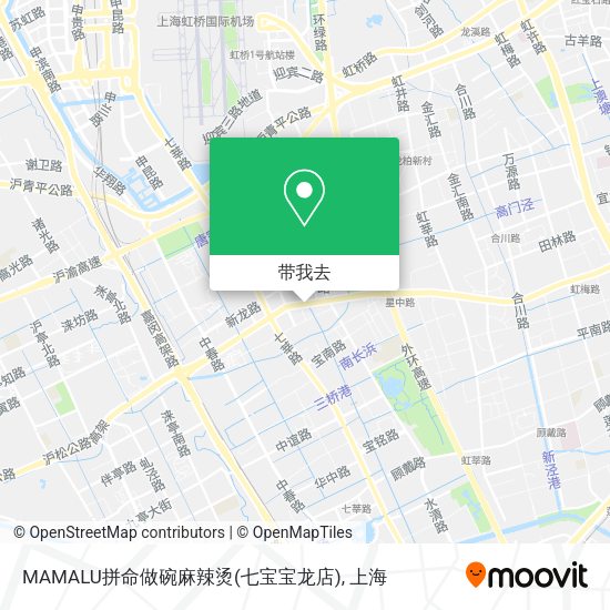 MAMALU拼命做碗麻辣烫(七宝宝龙店)地图