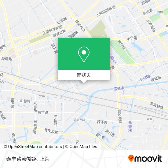 泰丰路泰裕路地图