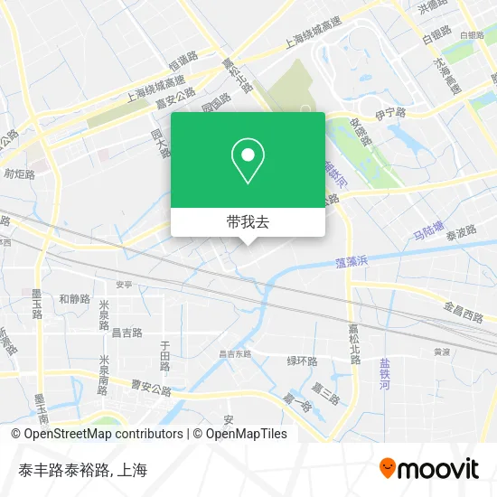 泰丰路泰裕路地图