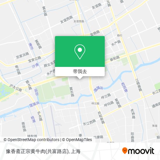 豫香斋正宗黄牛肉(共富路店)地图