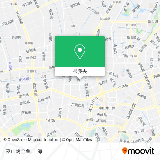 巫山烤全鱼地图