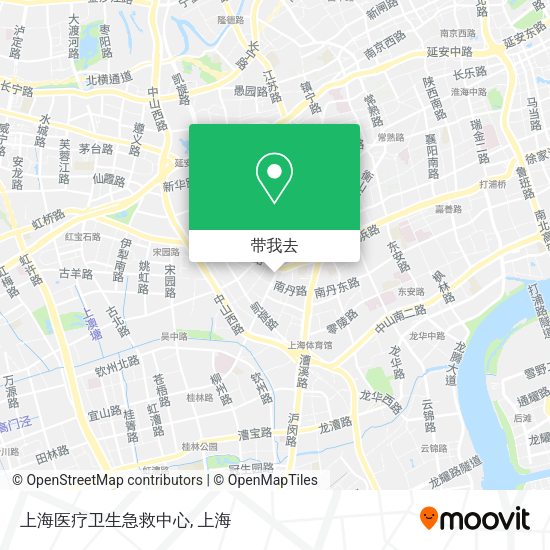 上海医疗卫生急救中心地图