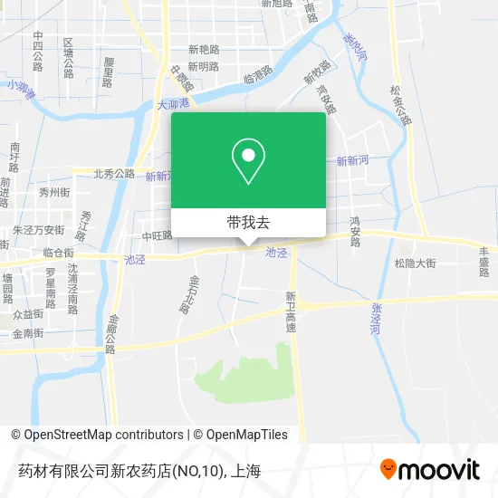 药材有限公司新农药店(NO,10)地图