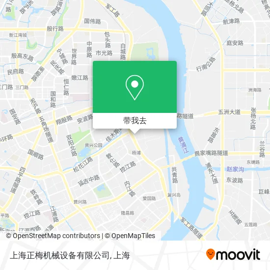 上海正梅机械设备有限公司地图