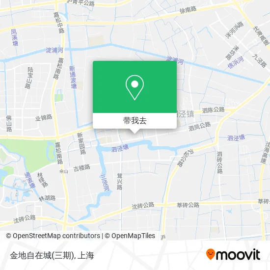 金地自在城(三期)地图