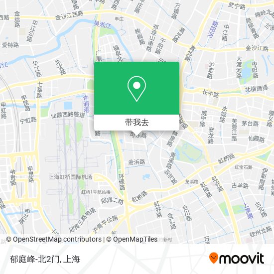 郁庭峰-北2门地图