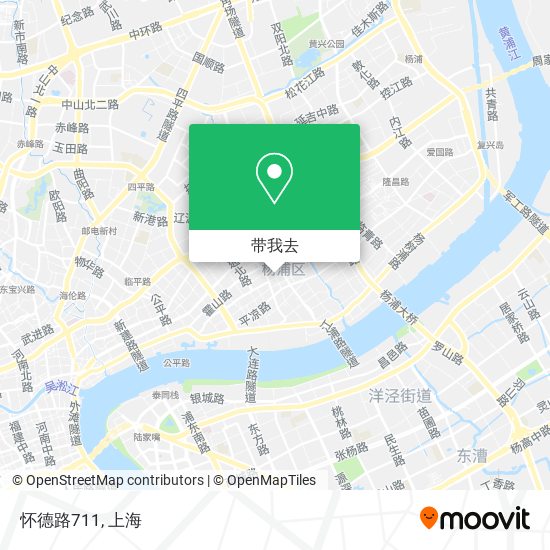 怀德路711地图