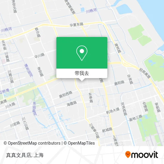 真真文具店地图