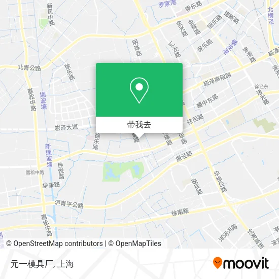 元一模具厂地图
