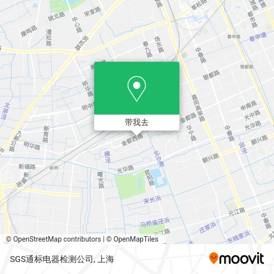 SGS通标电器检测公司地图