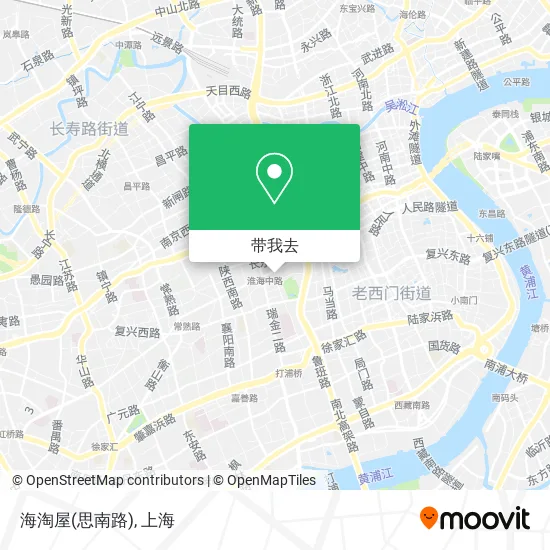 海淘屋(思南路)地图