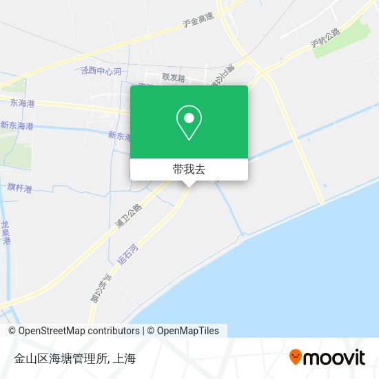 金山区海塘管理所地图
