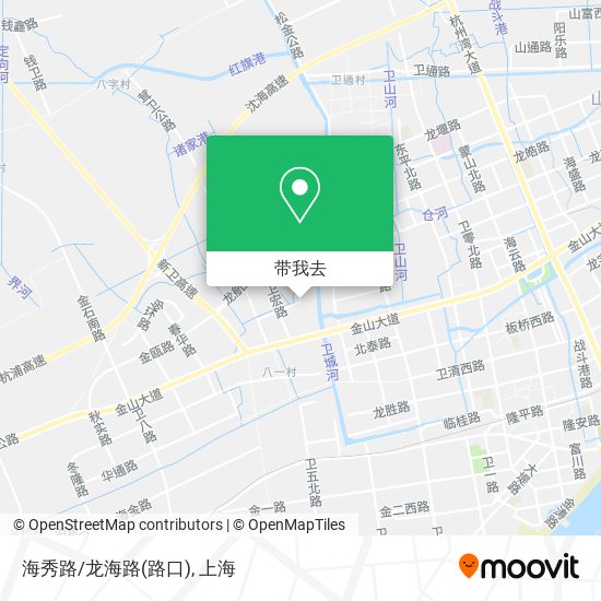 海秀路/龙海路(路口)地图
