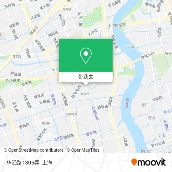 华泾路1305弄地图