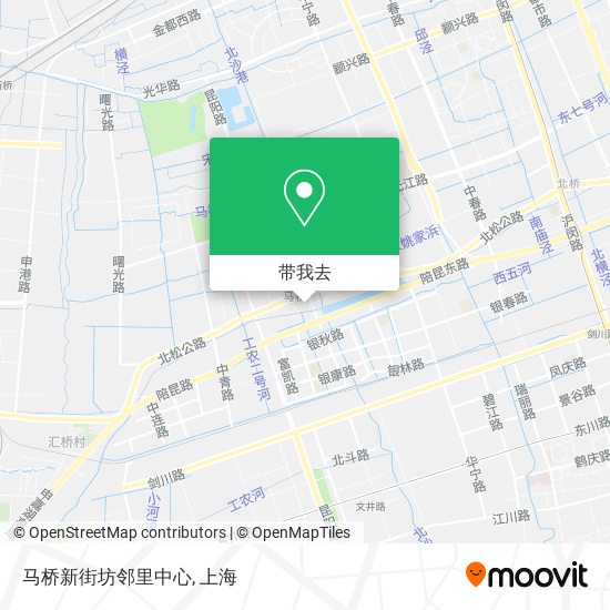 马桥新街坊邻里中心地图